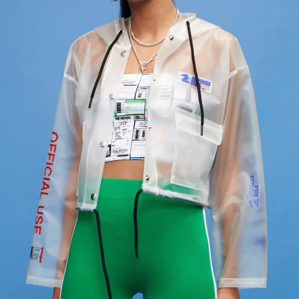 USPS Clear Rain Coat